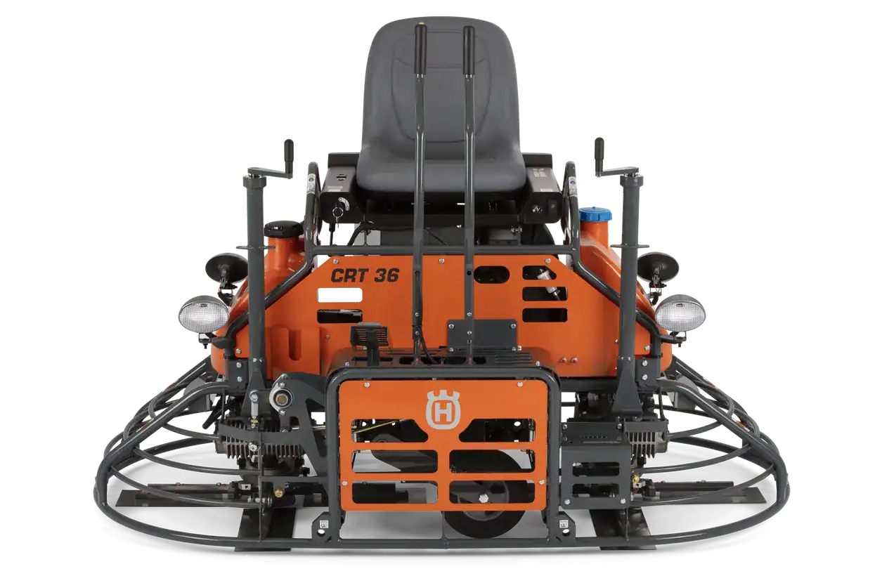 Compact concrete finishers for construction projects.